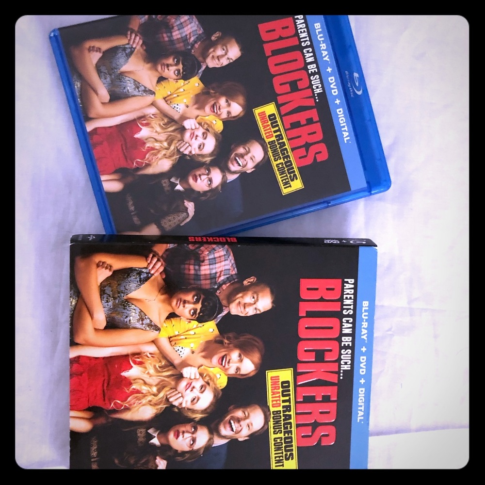 Blue ray and DVD 2019  BLOCKERS
